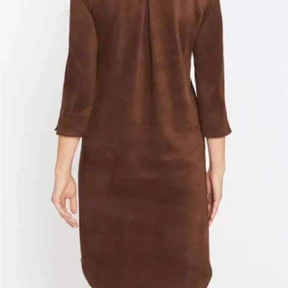 J. McLaughlin black Caelin Faux Suede Dress, XS! - Picture 12 of 15